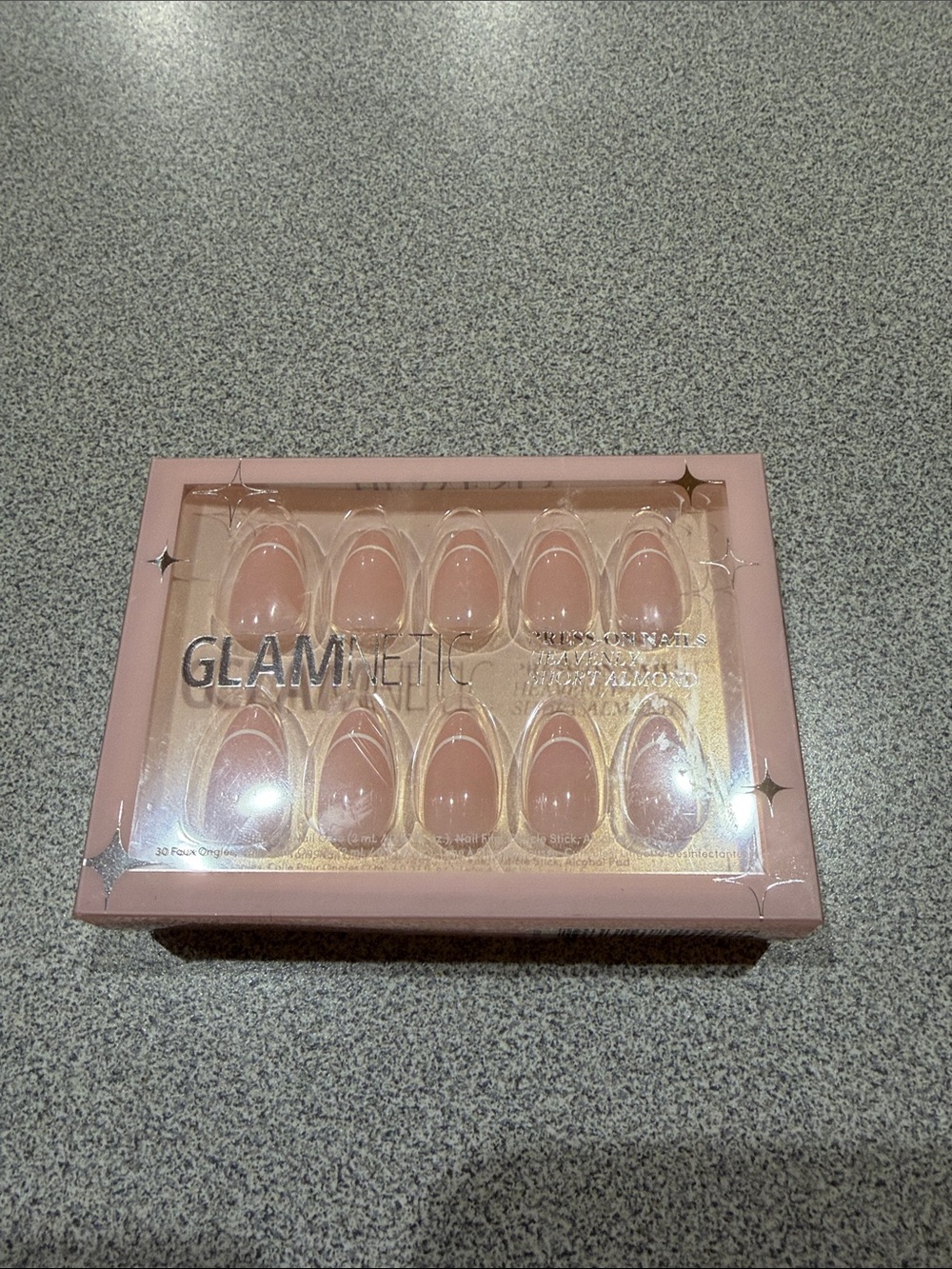 Glamnetic Press-On Nails in Nude Pink - 30 Pack